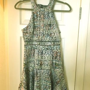 Parker Multi Color Floral Dress